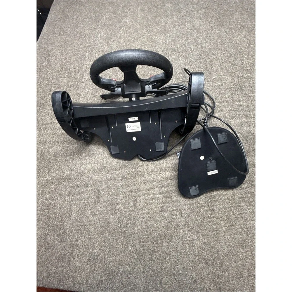 Thrustmaster Nascar Sprint Racing Steering Wheel & Pedals PC Computer 15-pin